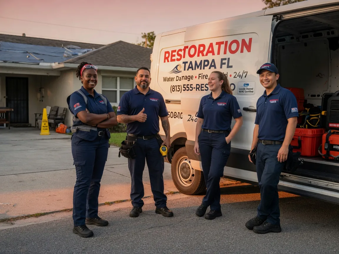 Water Damage Restoration company in Oskaloosa, IA
